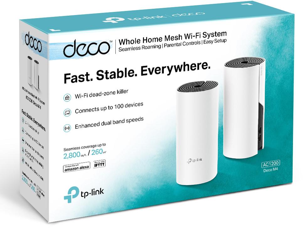 DOMOWY SYSTEM WI-FI MESH TP-LINK DECO M4 (2-pack) - obrazek 2