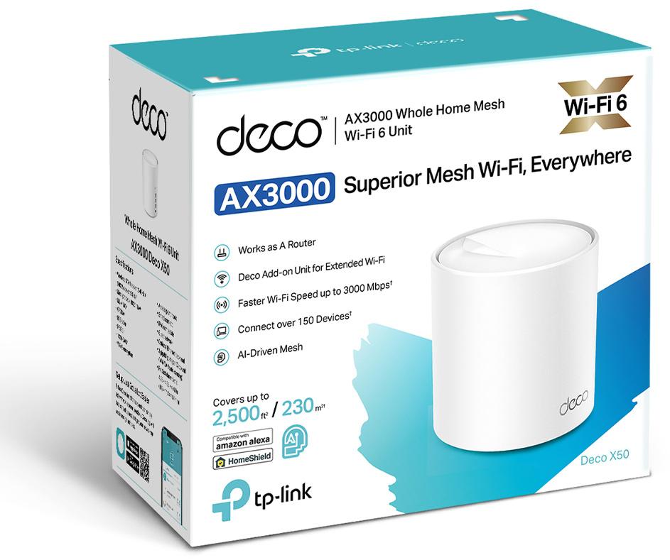 DOMOWY SYSTEM WI-FI MESH TP-LINK DECO X50 - obrazek 2