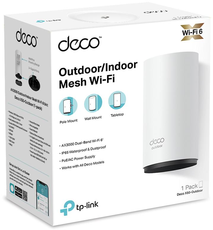 DOMOWY SYSTEM WI-FI MESH TP-LINK DECO X50-OUTDOOR - obrazek 3