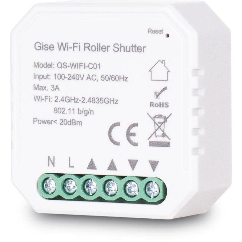 GISE Smart Sterownik roletowy WiFi | Tuya 1 GISE Smart Sterownik roletowy WiFi | Tuya