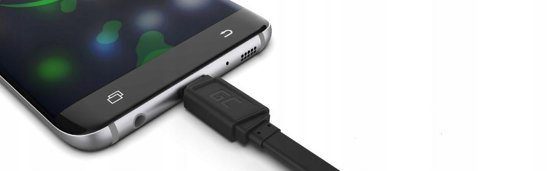 KABEL USB-A / USB-C Green Cell Matte 25cm ULTRA CHARGE QUICK CHARGE 3.0 KABGC03 - obrazek 2