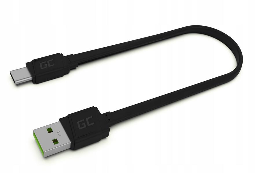 KABEL USB-A / USB-C Green Cell Matte 25cm ULTRA CHARGE QUICK CHARGE 3.0 KABGC03 - obrazek 3
