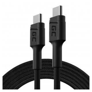 KABEL USB-C / USB-C Green Cell POWERSTREAM 200cm PD 60W ULTRA CHARGE QUICK CHARGE 3.0 KABGC29