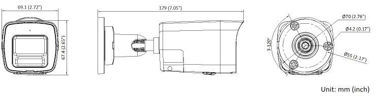 KAMERA IP HIKVISION DS-2CD1043G2-LIUF/SL 2.8mm PL - obrazek 2