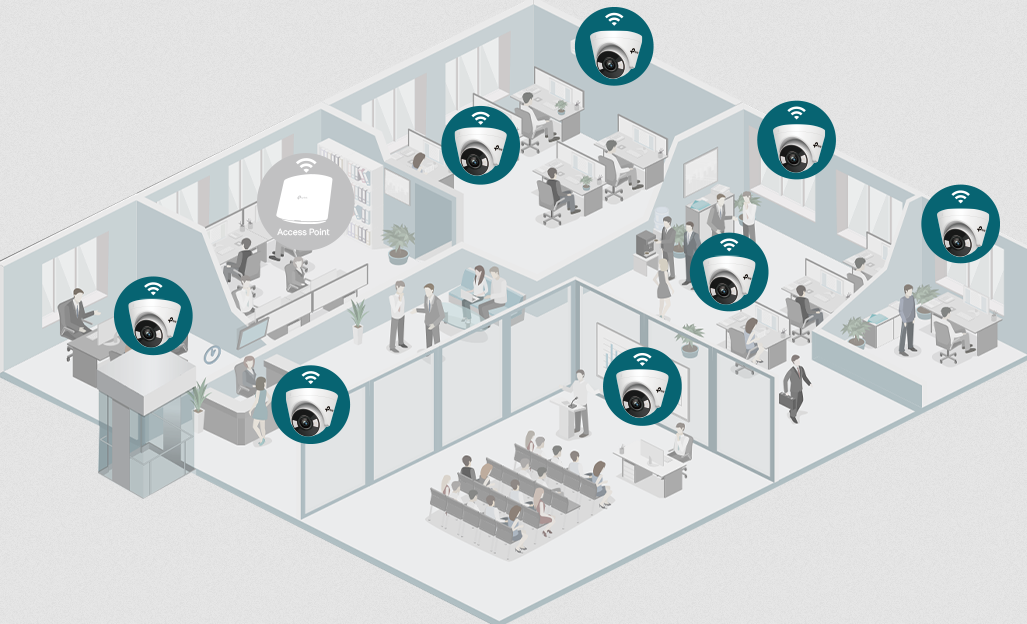 KAMERA TP-LINK VIGI C440-W (4mm, Wifi) - obrazek 10