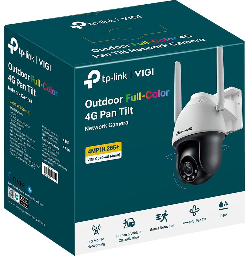 KAMERA TP-LINK VIGI C540-4G (4mm, LTE) - obrazek 3