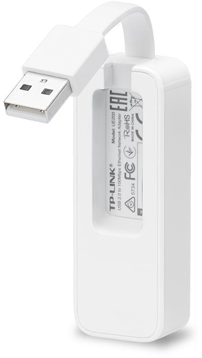 KARTA SIECIOWA ETHERNET TP-LINK UE200 USB 2.0 - obrazek 2
