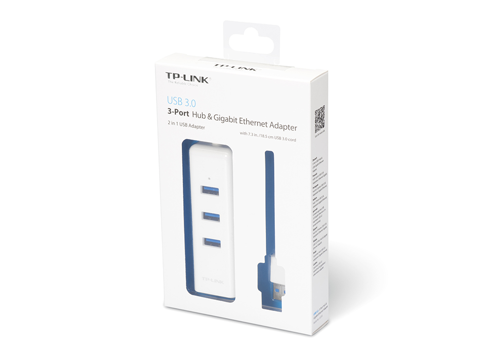KARTA SIECIOWA ETHERNET TP-LINK UE330 USB 3.0 - obrazek 3
