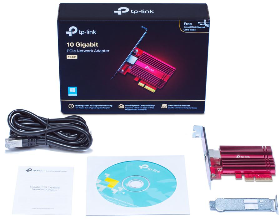 KARTA SIECIOWA TP-LINK TX401 PCI Express - obrazek 5
