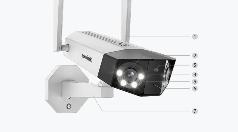 Kamera IP Reolink DUO Series W730 WiFi 4K 8MP LED 30m 2 Kamera IP Reolink DUO Series W730 WiFi 4K 8MP LED 30m - obrazek 2