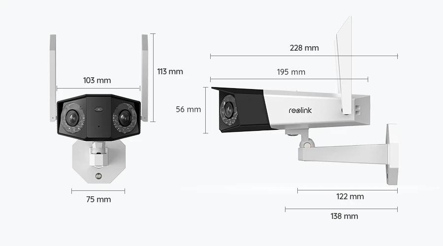 Kamera IP Reolink DUO Series W730 WiFi 4K 8MP LED 30m 5 Kamera IP Reolink DUO Series W730 WiFi 4K 8MP LED 30m - obrazek 5