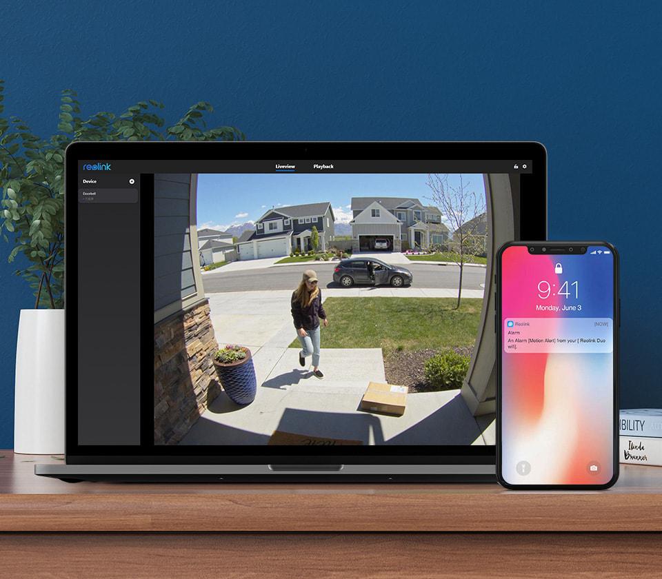 Kamera IP Reolink Fisheye FE-W 6MP 360° WiFi 6 Kamera IP Reolink Fisheye FE-W 6MP 360° WiFi - obrazek 6