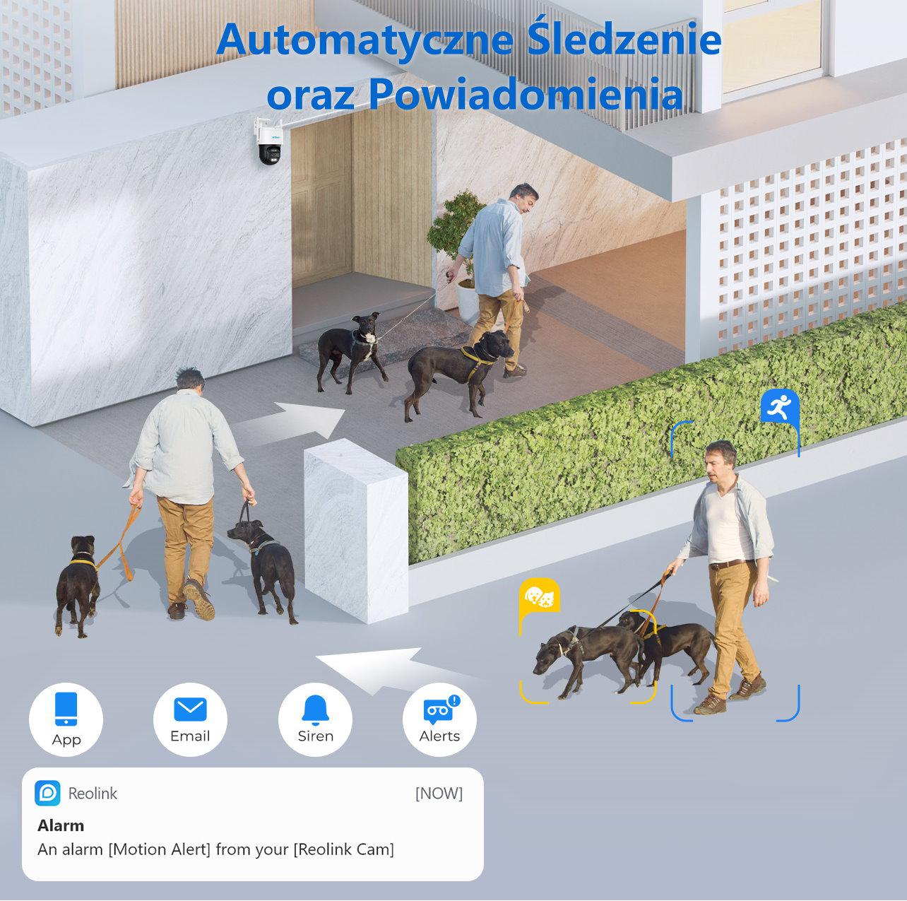 Kamera IP Reolink Trackmix WIFI OBROTOWA SERIES W760 - obrazek 3
