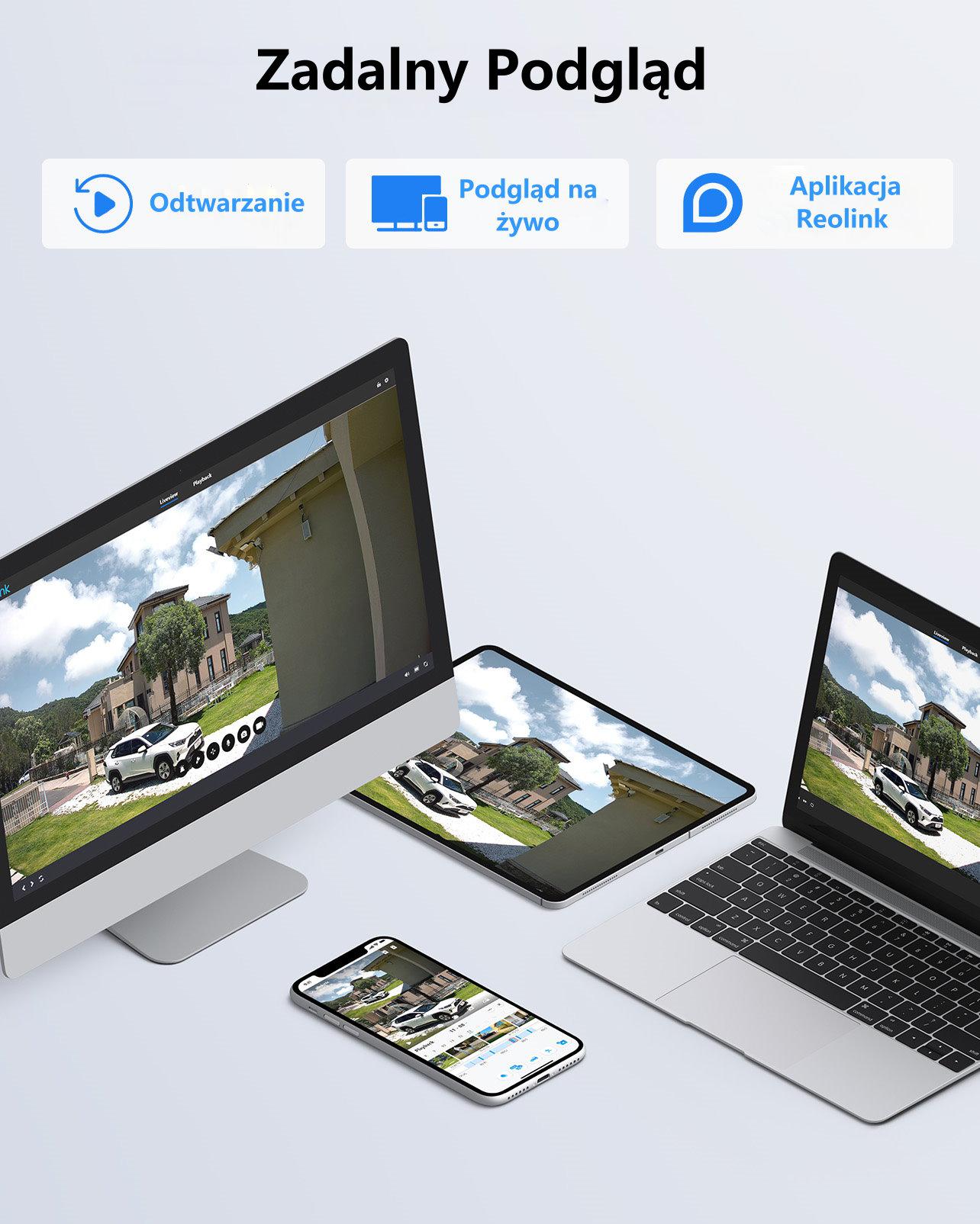 Kamera IP Reolink Trackmix WIFI OBROTOWA SERIES W760 - obrazek 7