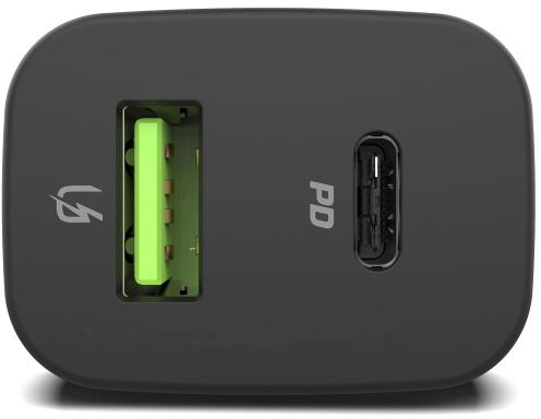 ŁADOWARKA SAMOCHODOWA Green Cell 48W 1x USB-C 1x USB-A Power Delivery 30W Quick Charge 3.0 CAD33 - obrazek 3
