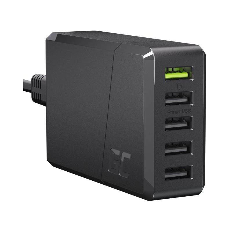 ŁADOWARKA SIECIOWA Green Cell CHARGESOURCE 5 5xUSB 52W ULTRA CHARGE CHARGC05