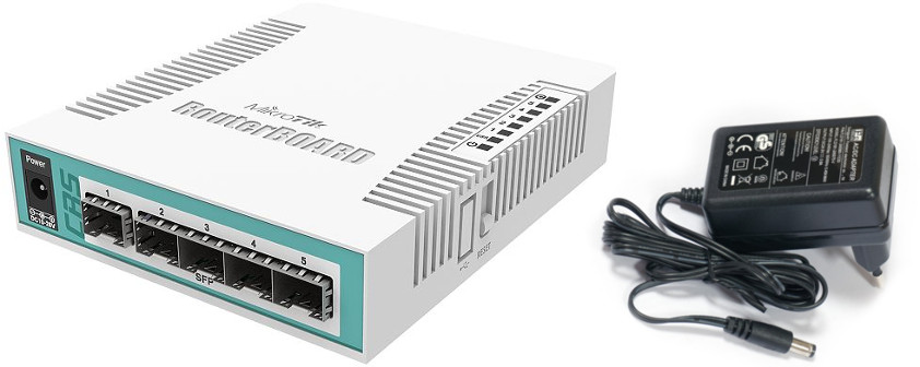 MIKROTIK ROUTERBOARD CRS106-1C-5S 2 MIKROTIK ROUTERBOARD CRS106-1C-5S - obrazek 2