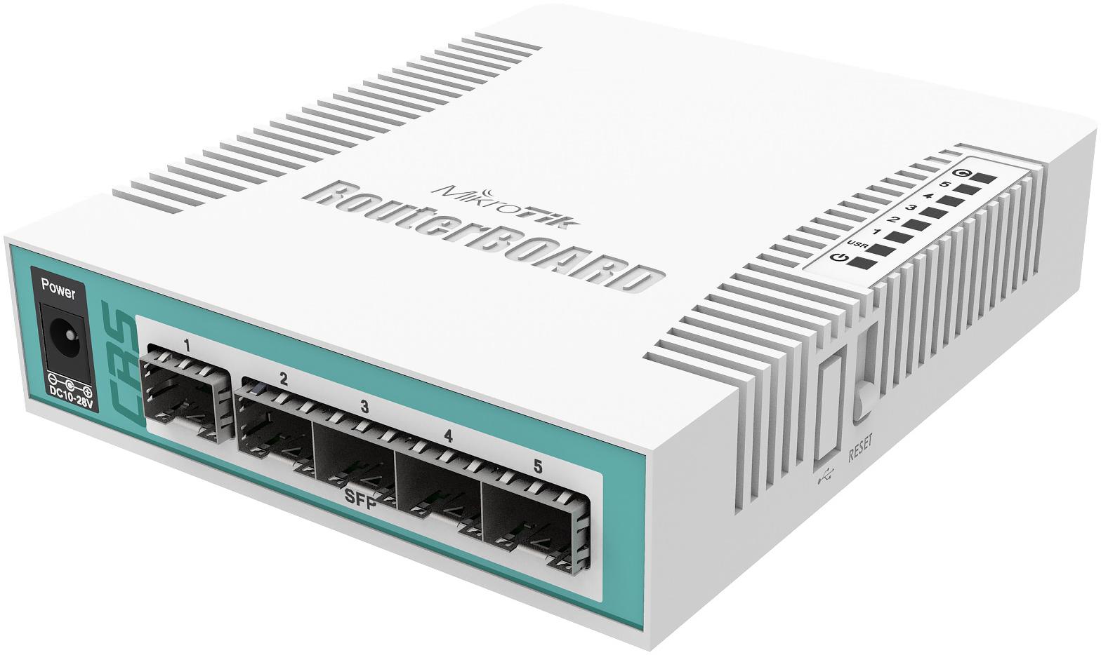 MIKROTIK ROUTERBOARD CRS106-1C-5S 3 MIKROTIK ROUTERBOARD CRS106-1C-5S - obrazek 3
