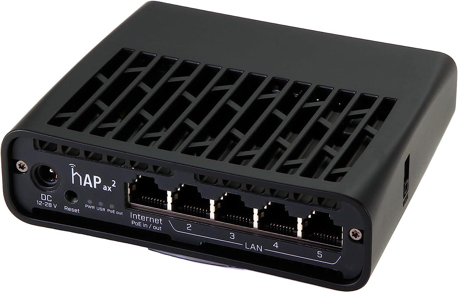 MIKROTIK ROUTERBOARD HAP AX2 (C52IG-5HAXD2HAXD-TC) 3 MIKROTIK ROUTERBOARD HAP AX2 (C52IG-5HAXD2HAXD-TC) - obrazek 3