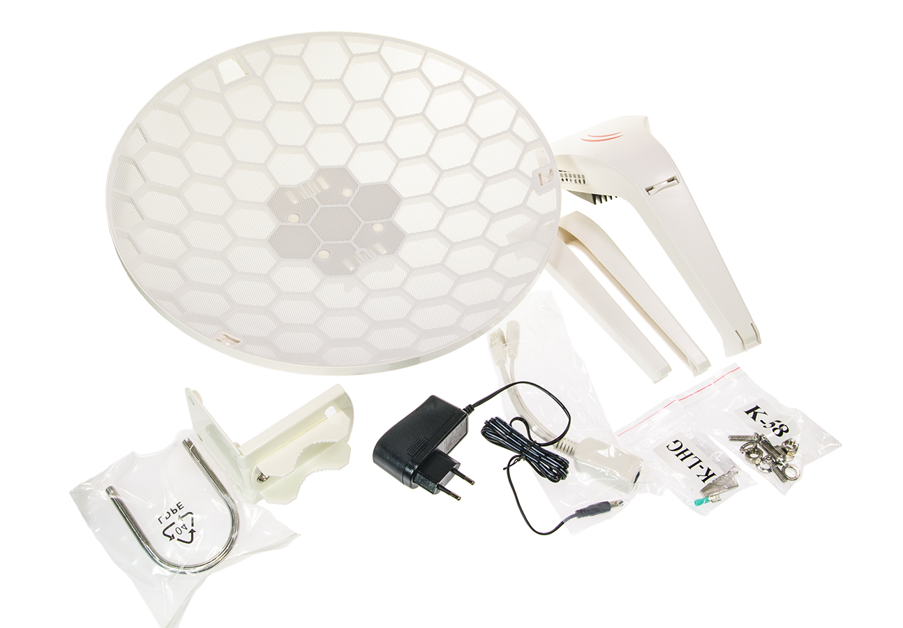 MIKROTIK ROUTERBOARD Wireless Wire Dish (RBLHGG-60adkit) - obrazek 3