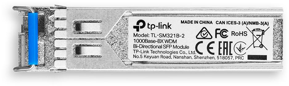 MODUŁ SFP WDM TP-LINK TL-SM321B-2 dwukierunkowy 1000Base-BX 2 MODUŁ SFP WDM TP-LINK TL-SM321B-2 dwukierunkowy 1000Base-BX - obrazek 2