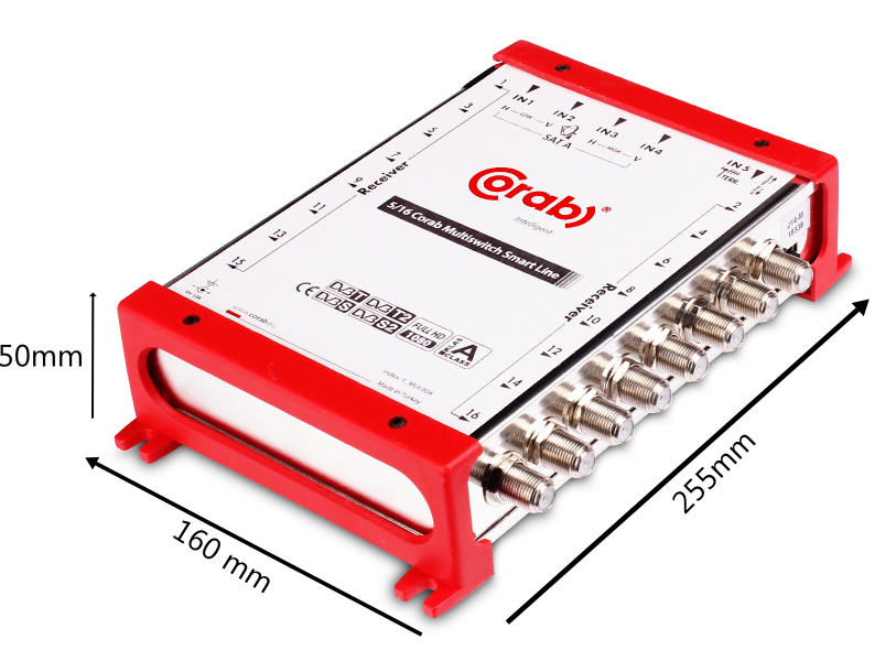 MULTISWITCH SMART LINE 5/16 CORAB - obrazek 2