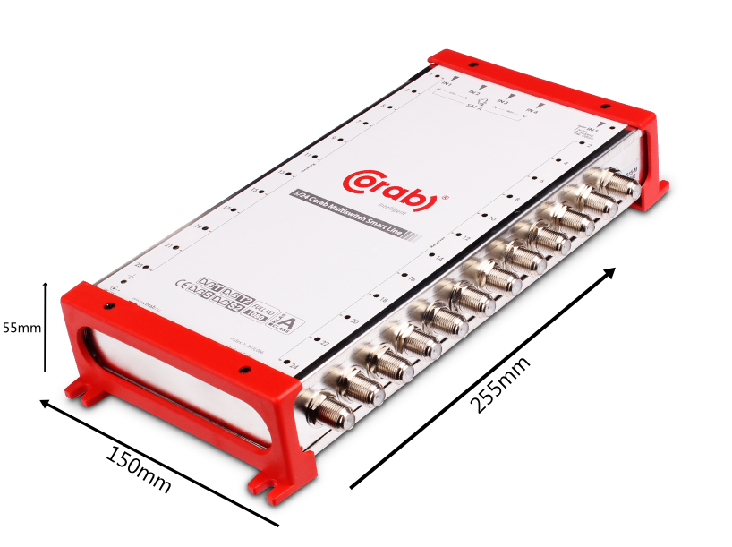 MULTISWITCH SMART LINE 5/24 CORAB - obrazek 2