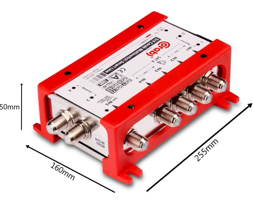 MULTISWITCH SMART LINE 5/4 CORAB - obrazek 2