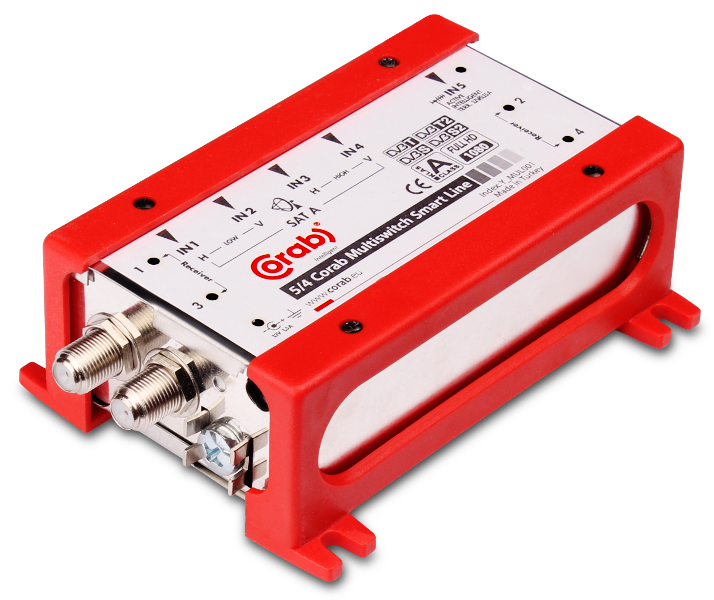 MULTISWITCH SMART LINE 5/4 CORAB - obrazek 3