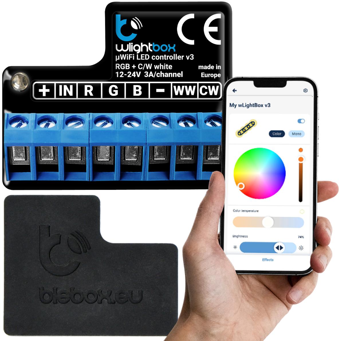 Moduł oświetelniowy wlightbox v3 Blebox 2 Moduł oświetelniowy wlightbox v3 Blebox - obrazek 2