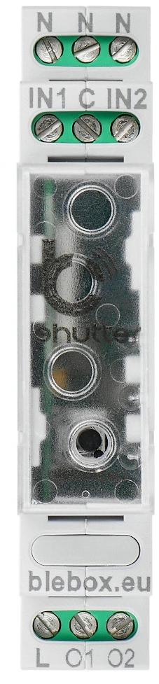 Moduł sterowania roletami shutterbox din Blebox 2 Moduł sterowania roletami shutterbox din Blebox - obrazek 2