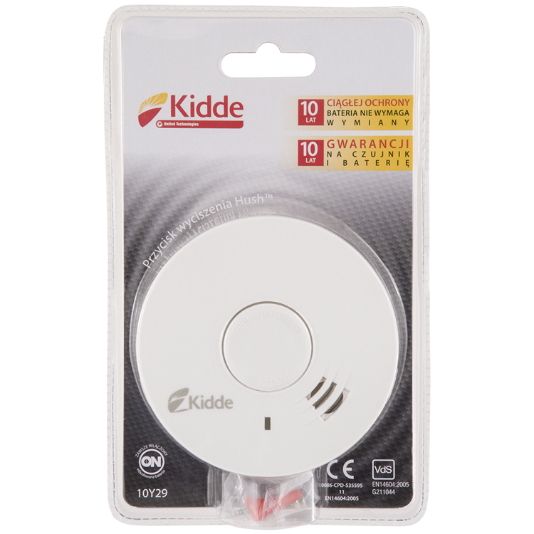 OPTYCZNY CZUJNIK DYMU KIDDE 10Y29 10 lat akumulator - obrazek 3