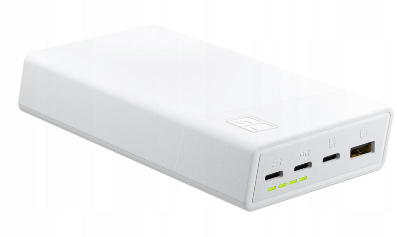 POWERBANK Green Cell PowerPlay20S 20000mAh PD 22,5W QC 3.0 3x USB-C BIAŁY - obrazek 6