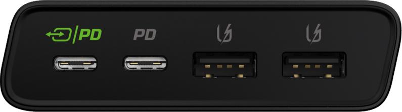 POWERBANK Green Cell PowerPlay Ultra 26800mAh SZYBKIE ŁADOWANIE 128W 2x USB-C PD 2x USB-A UC - obrazek 2