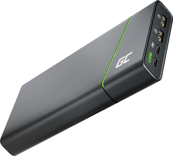 POWERBANK Green Cell PowerPlay Ultra 26800mAh SZYBKIE ŁADOWANIE 128W 2x USB-C PD 2x USB-A UC - obrazek 4