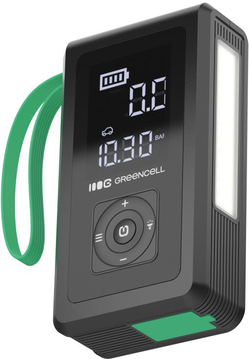 POWERBANK ROZRUSZNIK KOMPRESOR Green Cell PowerBoost Air Car Jump Starter 8000mAh 1000A 150PSI - obrazek 5