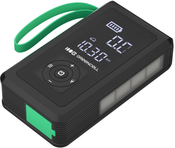 POWERBANK ROZRUSZNIK KOMPRESOR Green Cell PowerBoost Air Car Jump Starter 8000mAh 1000A 150PSI - obrazek 9