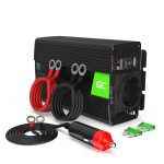 PRZETWORNICA NAPIĘCIA INWERTER Green Cell 24V / 230V 500W/1000W CZYSTA SINUSOIDA INV17