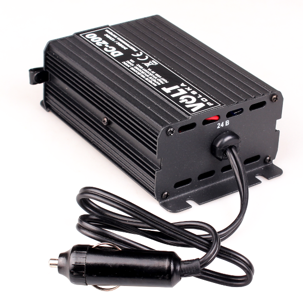 PRZETWORNICA VOLT POLSKA DC-200 120W 24/12V POD ZAPALNICZKĘ 3 PRZETWORNICA VOLT POLSKA DC-200 120W 24/12V POD ZAPALNICZKĘ - obrazek 3