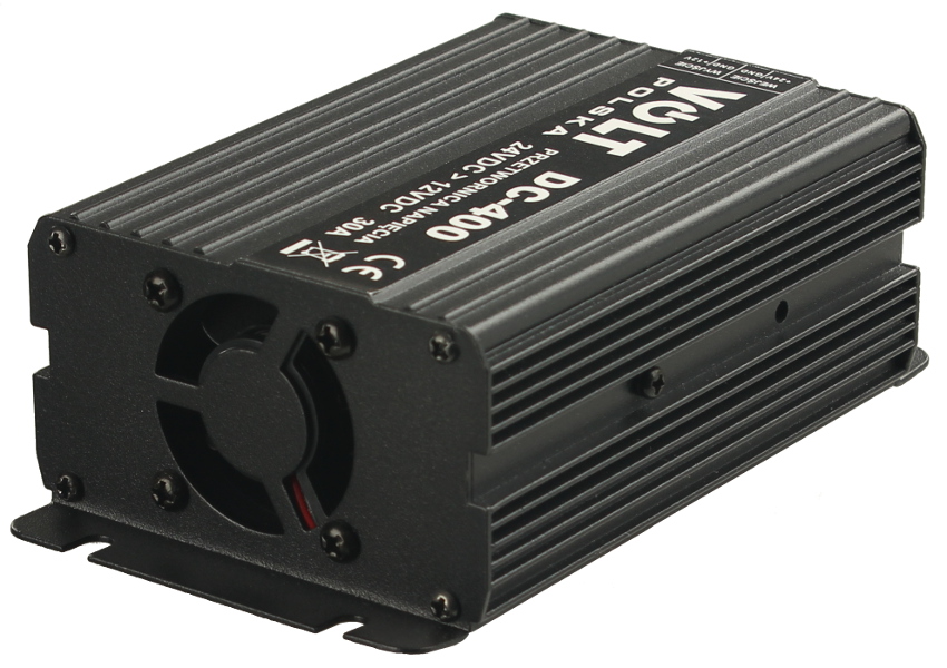 PRZETWORNICA VOLT POLSKA DC-400 360W 24/12V 2 PRZETWORNICA VOLT POLSKA DC-400 360W 24/12V - obrazek 2