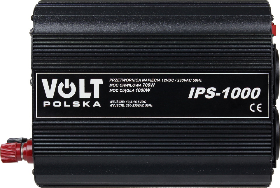 PRZETWORNICA VOLT POLSKA IPS-1000 12V / 230V 700/1000 W - obrazek 4
