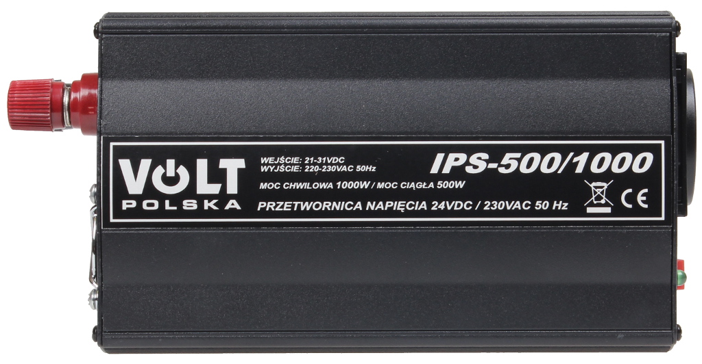 PRZETWORNICA VOLT POLSKA IPS-500/1000 24V / 230V 500/1000 W - obrazek 2
