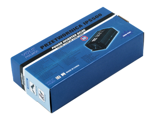PRZETWORNICA VOLT POLSKA IPS-500 12V / 230V 350/500 W - obrazek 6