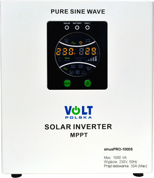 PRZETWORNICA VOLT POLSKA SINUSPRO-1000S 12V 700/1000W SOLAR 1 PRZETWORNICA VOLT POLSKA SINUSPRO-1000S 12V 700/1000W SOLAR