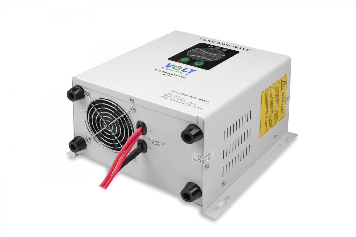 PRZETWORNICA VOLT POLSKA SINUSPRO-800S 12V 500/800W 2 PRZETWORNICA VOLT POLSKA SINUSPRO-800S 12V 500/800W - obrazek 2