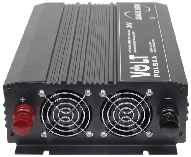 PRZETWORNICA VOLT POLSKA SINUS 3000 24V / 230V 1500/3000W 2 PRZETWORNICA VOLT POLSKA SINUS 3000 24V / 230V 1500/3000W - obrazek 2