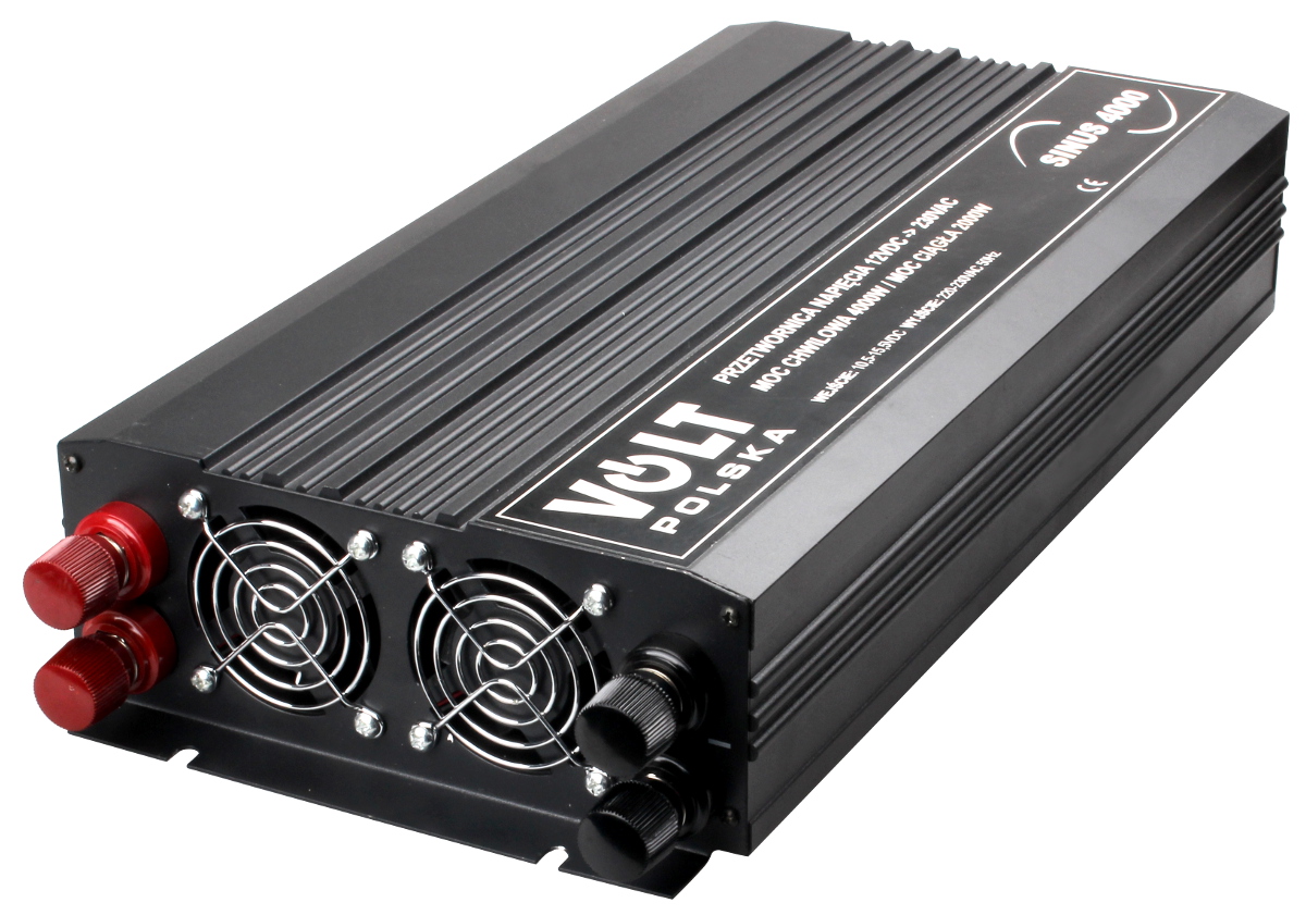 PRZETWORNICA VOLT POLSKA SINUS 4000 12V / 230V 2000/4000W - obrazek 2