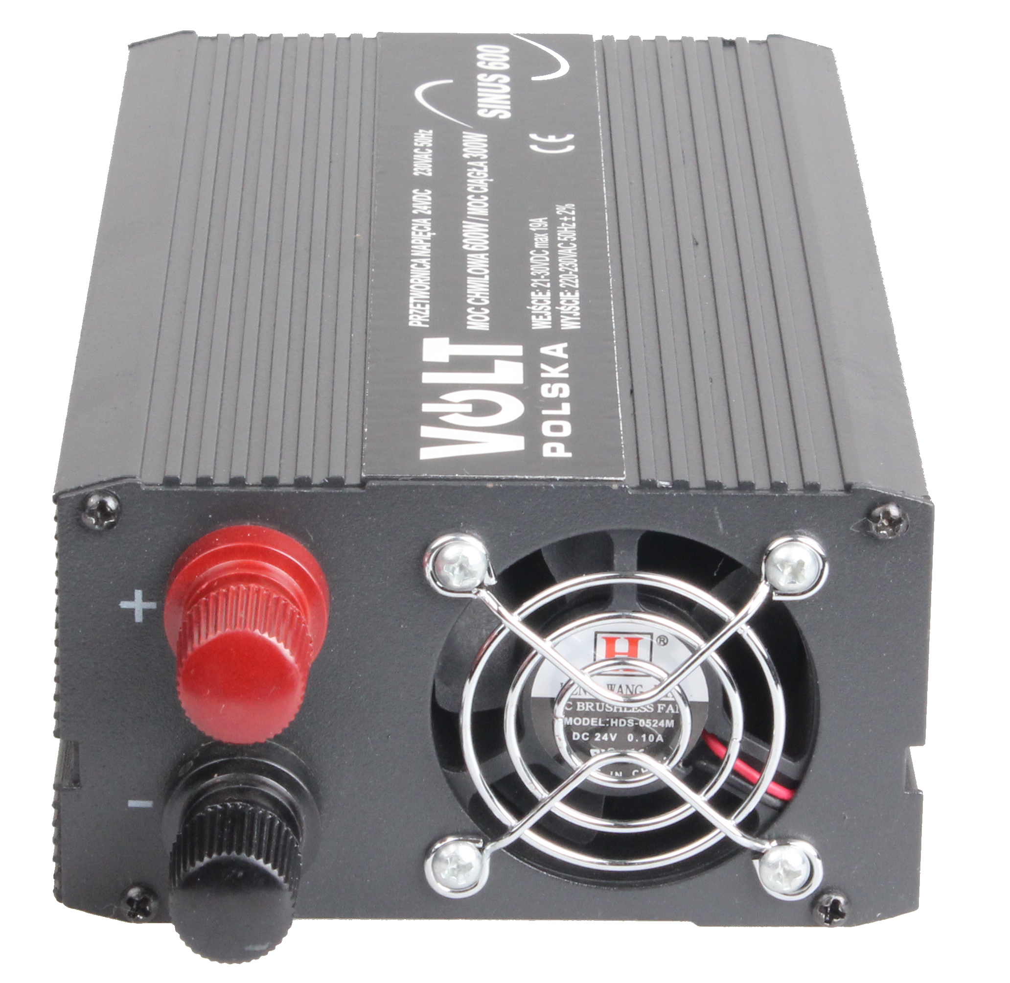 PRZETWORNICA VOLT POLSKA SINUS 600 24V / 230V 300/600W 2 PRZETWORNICA VOLT POLSKA SINUS 600 24V / 230V 300/600W - obrazek 2