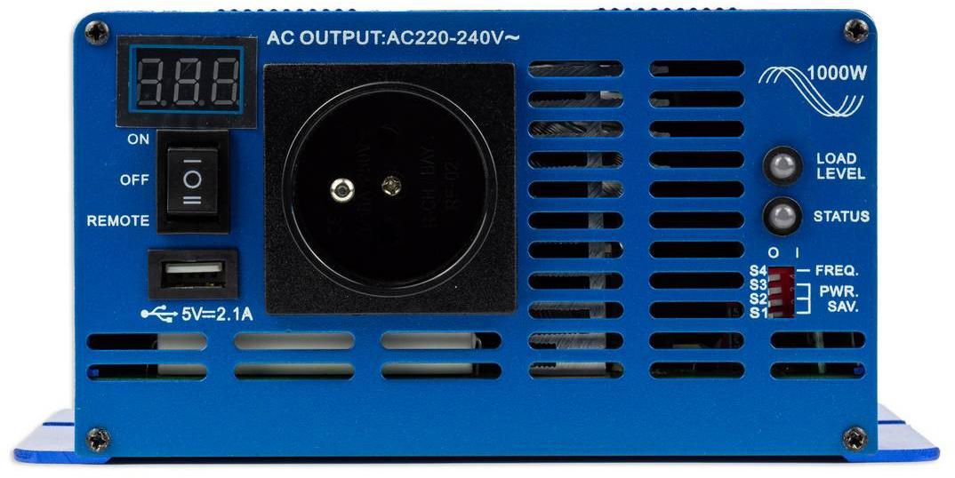 PRZETWORNICA VOLT POLSKA SINUS ECO 2000 12V / 230V 1000/2000W - obrazek 2