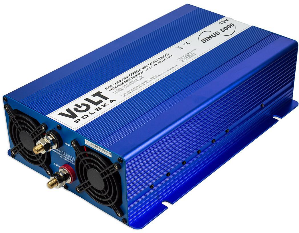 PRZETWORNICA VOLT POLSKA SINUS ECO 5000 12V / 230V 2500/5000W - obrazek 5